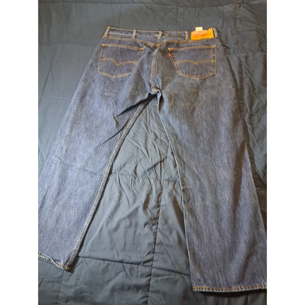 Levi's Button Fly 501 Jeans Men's 42 W‎ 30 L Denim 100% Cotton